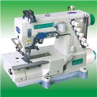 High Speed Flat Bed Interlock Auto Thread Trimer Interlock Chainstitch Machine