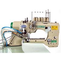 Direct Drive Motor Four Needles And Feed Off Arm Model Industrial Interlock Sewing Machine